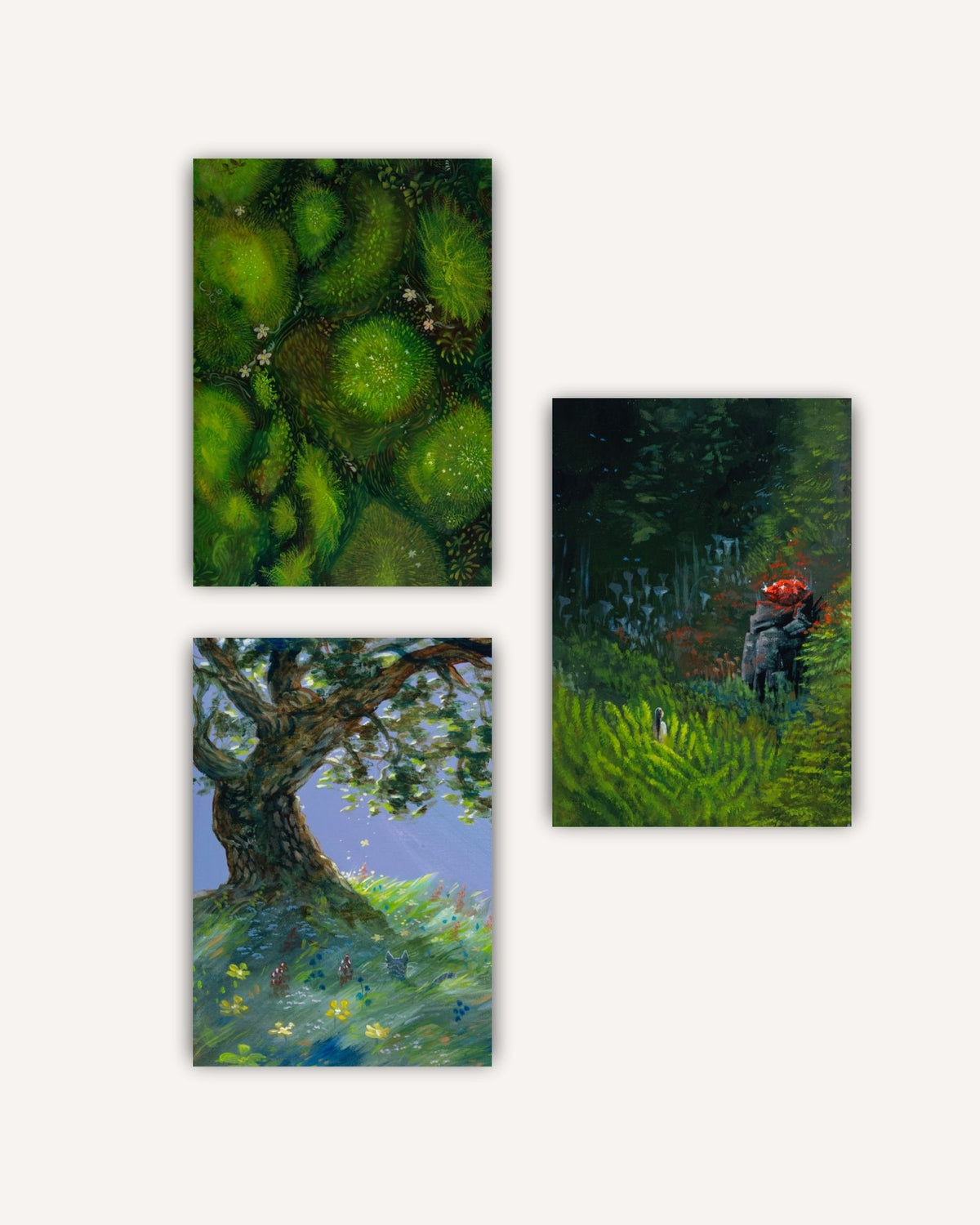 Nature Art Notebook Collection – Set of 3