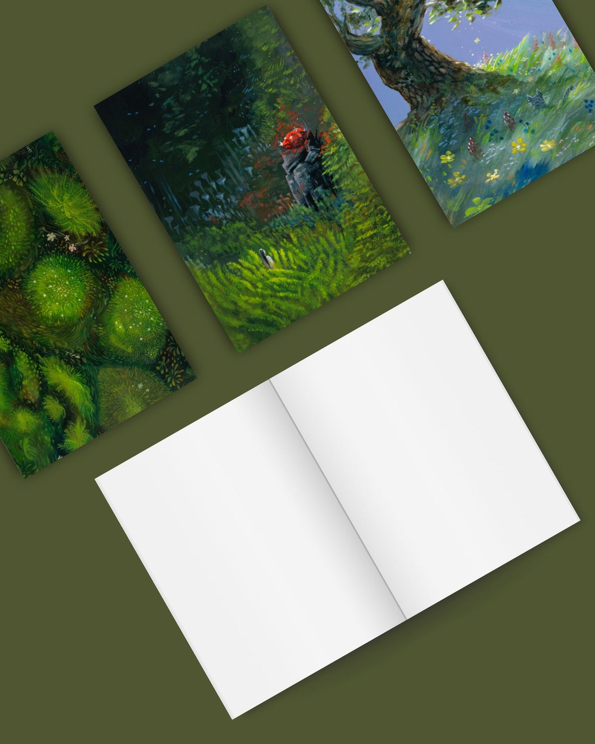 Nature Art Notebook Collection – Set of 3