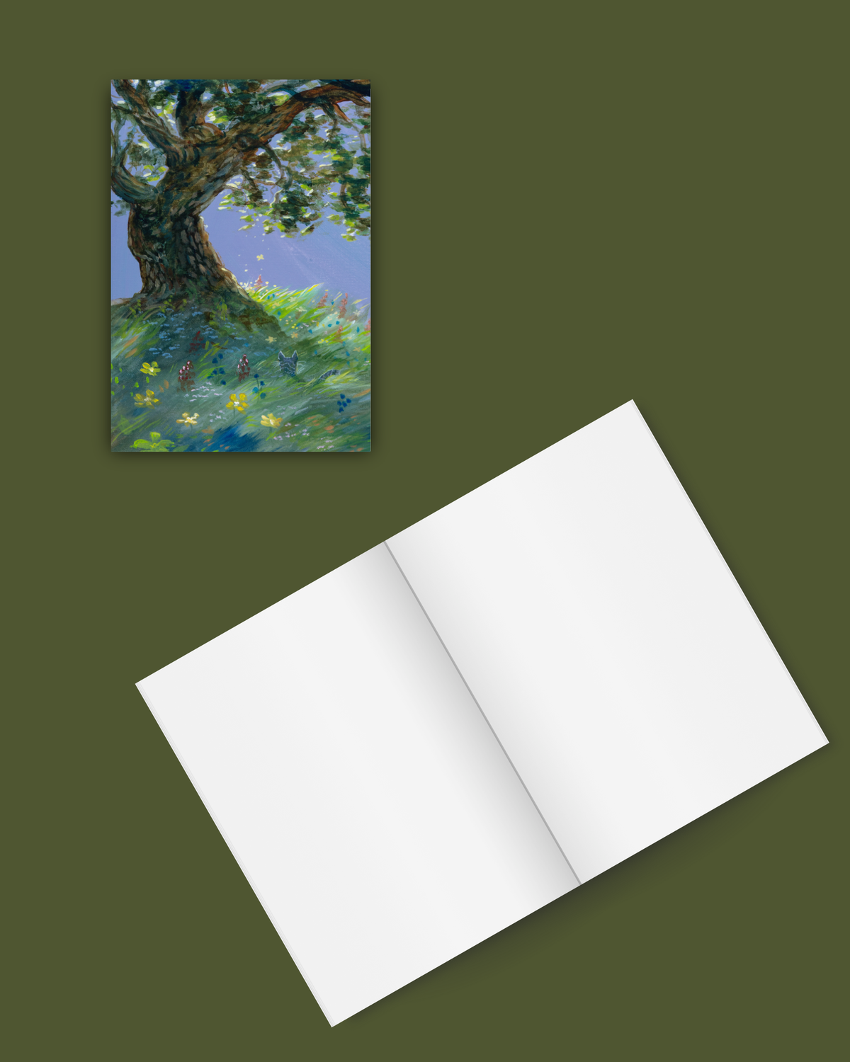 Meadow Tree Notebook – A5